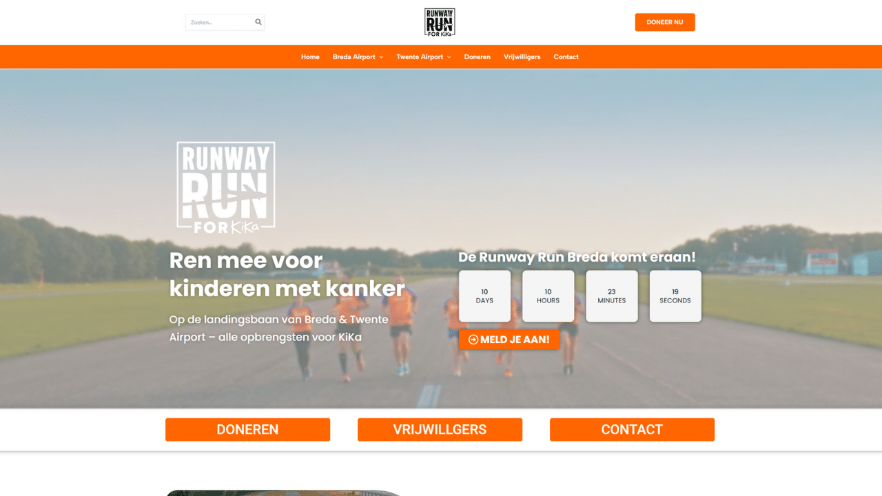 afterfoto runway run home